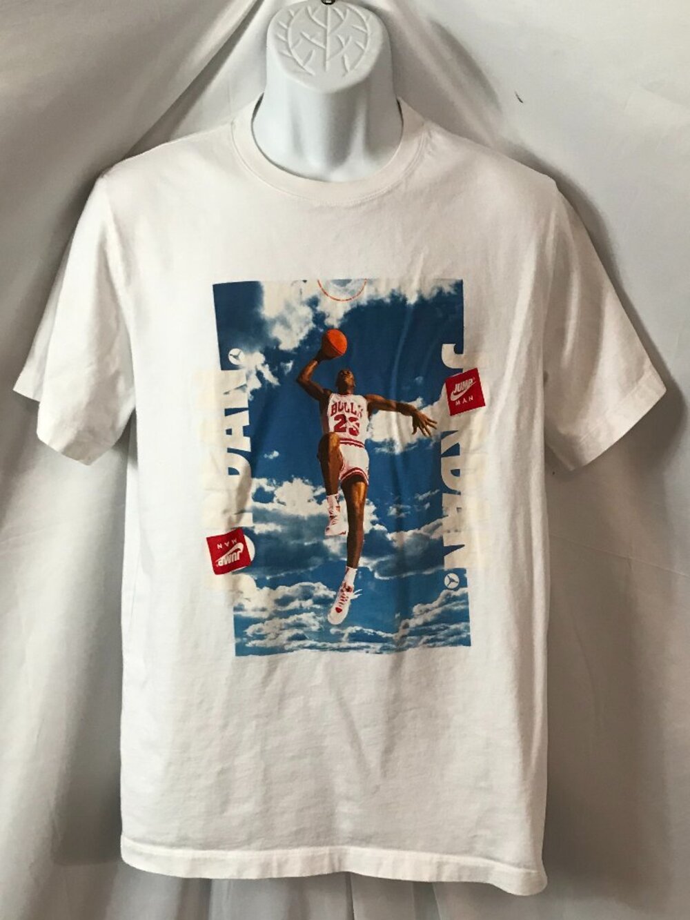 Jordan Vintage Nite Air Athletic Activewear Sport Cut Tee Shirt